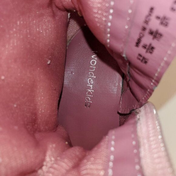 Pink Boots Cow Boy Girl Fashion Boot Toddler Wonderkids Kids Size 9 - Picture 9 of 11